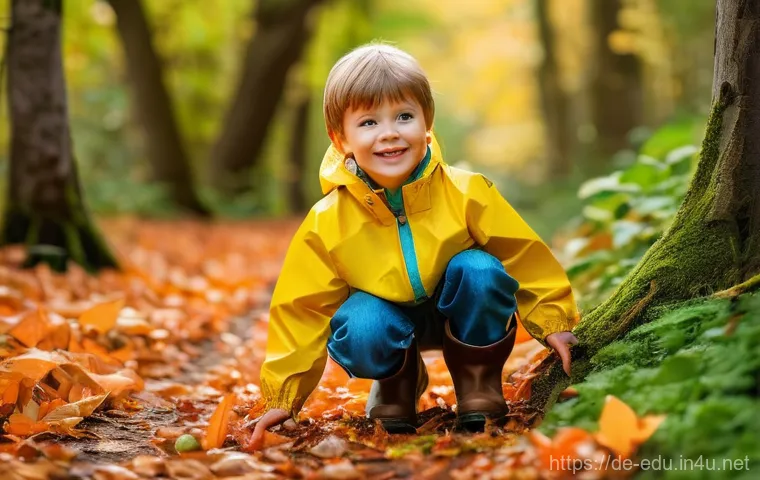 아동 창의력 교육 - Prompt 1: Child's World of Wonder in Nature**